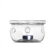 Load image into Gallery viewer, Heating Base Coffee Water Tea Candle Clear Glass Heat-Resisting Teapot Warmer Insulation Base Candle Holder Tea Accessories
