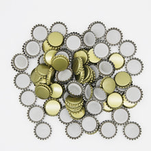 Load image into Gallery viewer, 100pcs/lot Crown 26mm Beer Bottle Cap Homebrew Beer Bottle Capping Bottling
