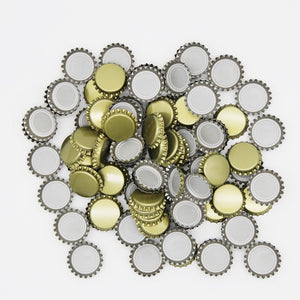 100pcs/lot Crown 26mm Beer Bottle Cap Homebrew Beer Bottle Capping Bottling