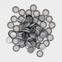 Load image into Gallery viewer, 100pcs/lot Crown 26mm Beer Bottle Cap Homebrew Beer Bottle Capping Bottling
