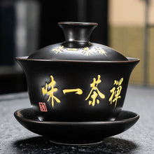 Load image into Gallery viewer, Chinese Traditions Gai Wan Tea Set Bone Kung Fu TeaSet Gaiwan Tea cup Porcelain bowl Set For Travel Beautiful And Easy Kettle
