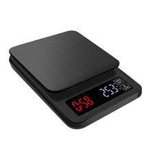 Load image into Gallery viewer, 3KG/0.1g Coffee Scale with Timer Smart Drip Coffee Scale Precision Coffee Pot Scale Household Portable Digital Kitchen Scales
