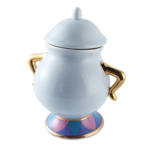 [Drop Shipping] Cartoon Beauty And The Beast Teapot Mug Mrs Potts Chip Tea Pot Cup One Set Lovely Christmas Gift